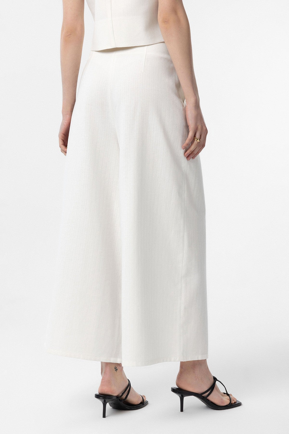 Antioch Women's Linen-Blend Culottes