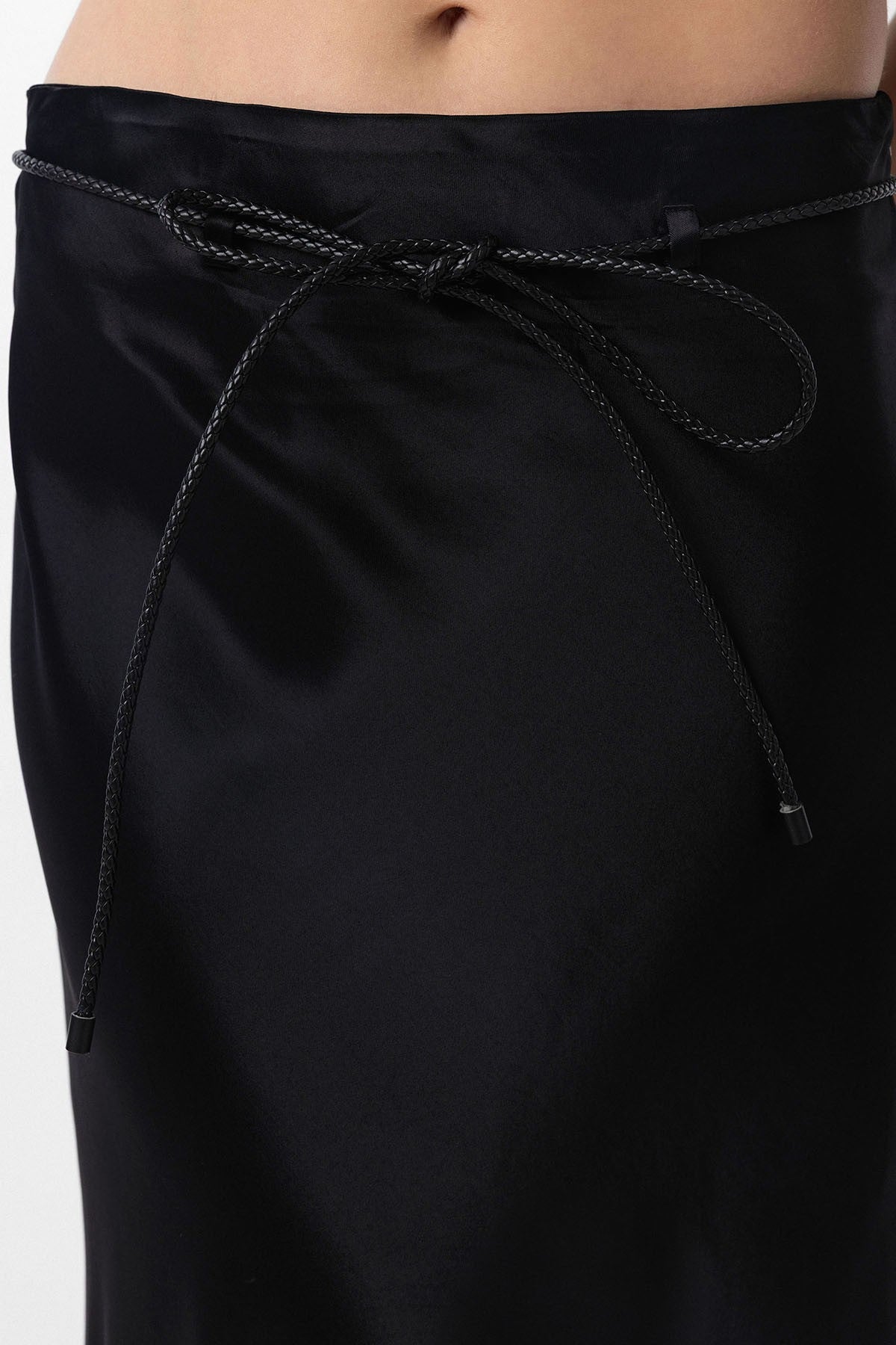 Antioch Arched Satin Long Women's Skirt