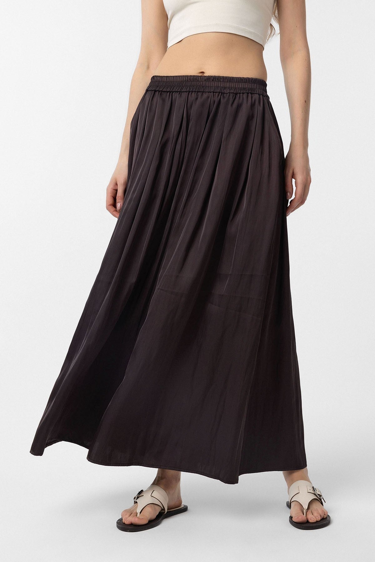 Antioch Long, Flowy, Pleated Women's Skirt