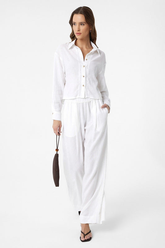 Antioch Women's Pants with Striped Details