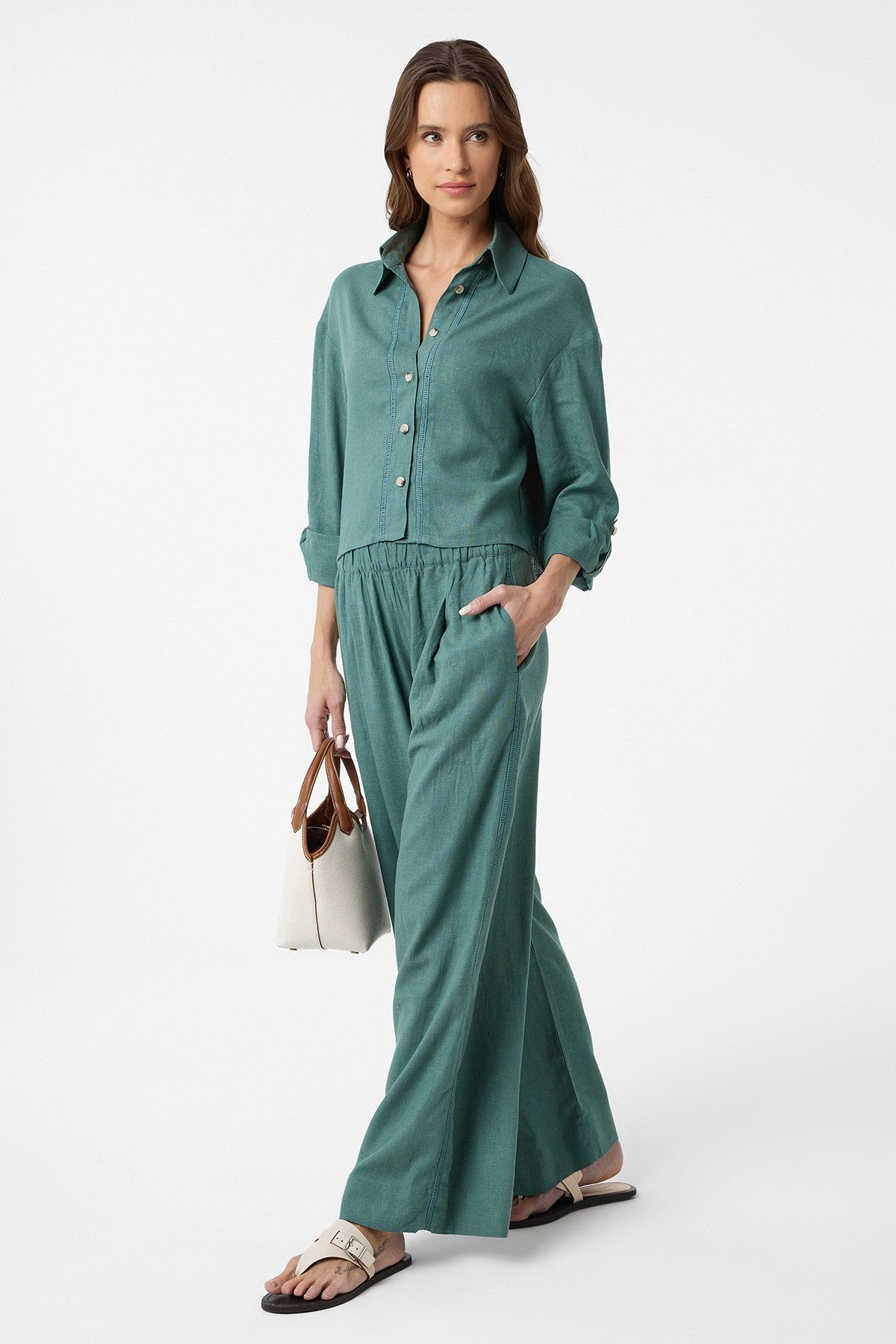 Antioch Women's Pants with Striped Details