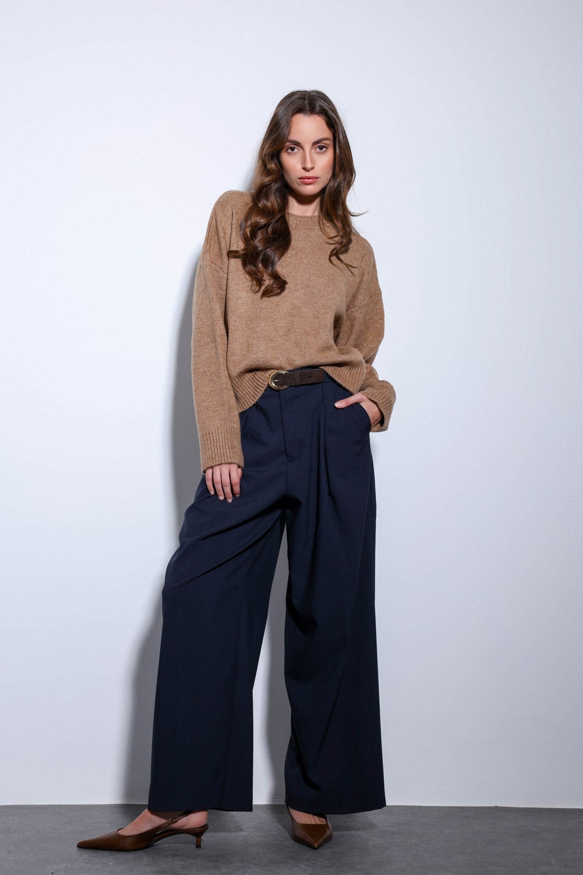 Antioch Pleated Wide-Leg Women's Pants