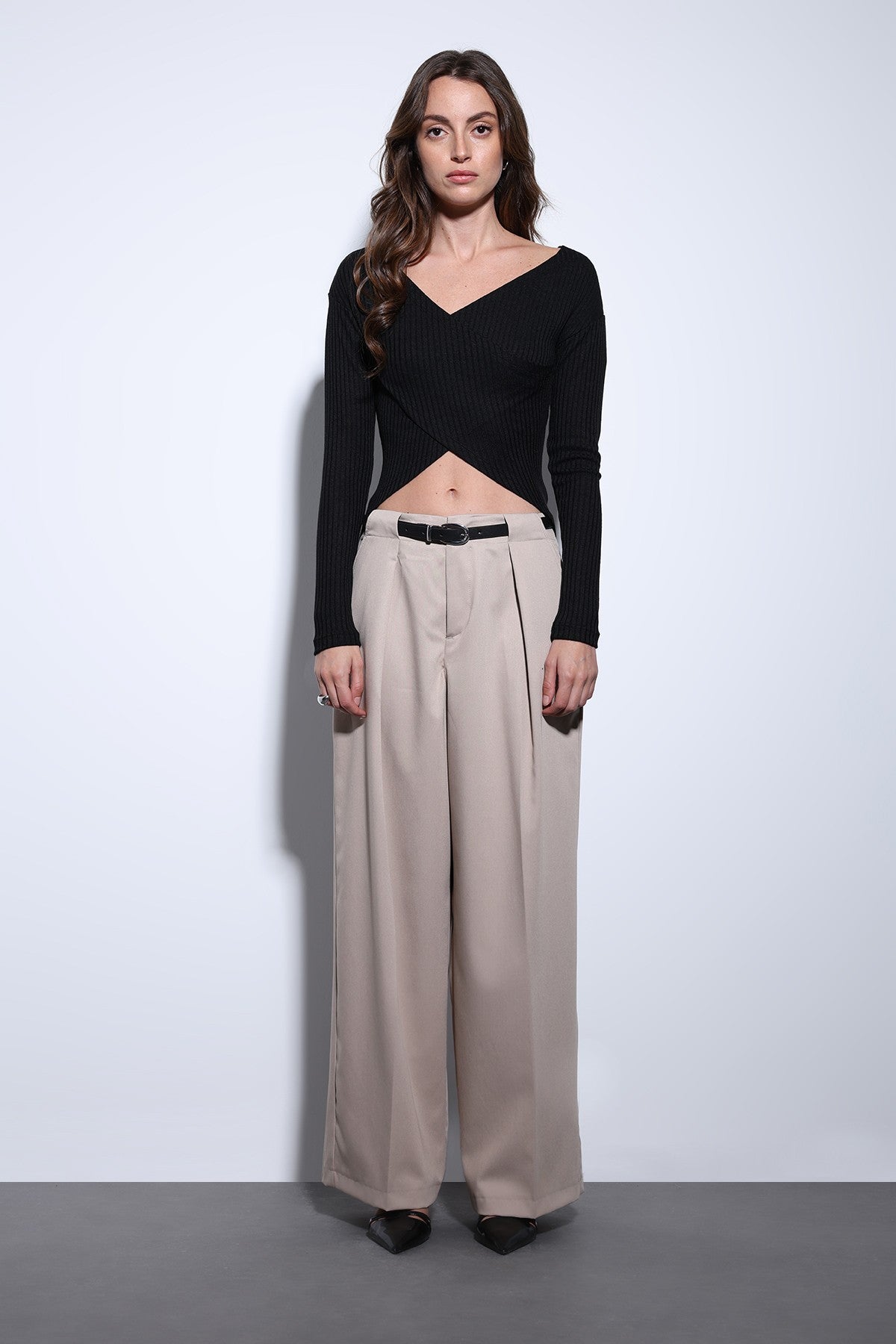 Antioch Pleated Wide-Leg Women's Pants