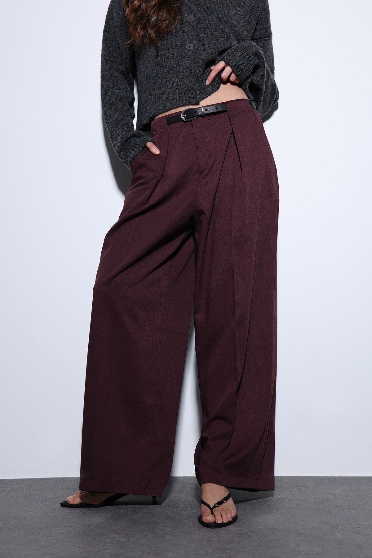 Antioch Pleated Wide-Leg Women's Pants