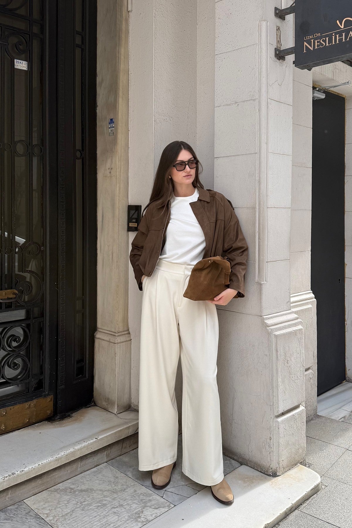Antioch Pleated Palazzo Women's Pants