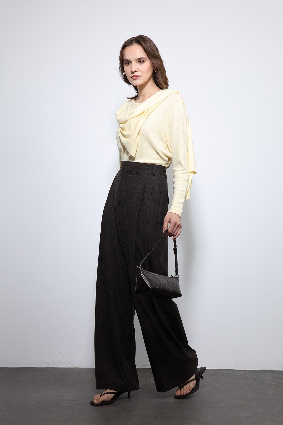 Antioch Striped Wide-Leg Pants