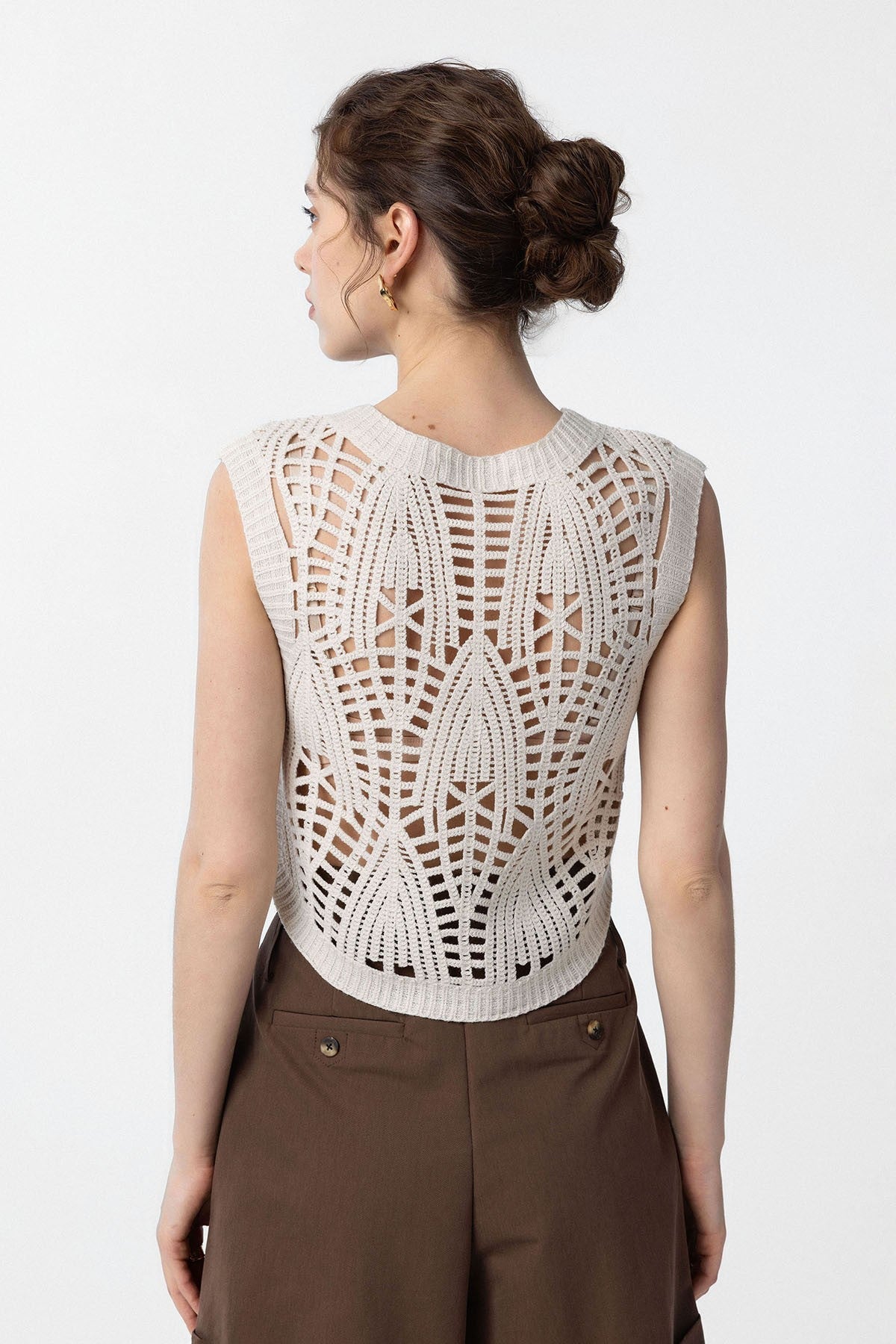 Antioch Knit-Detail Women's Vest