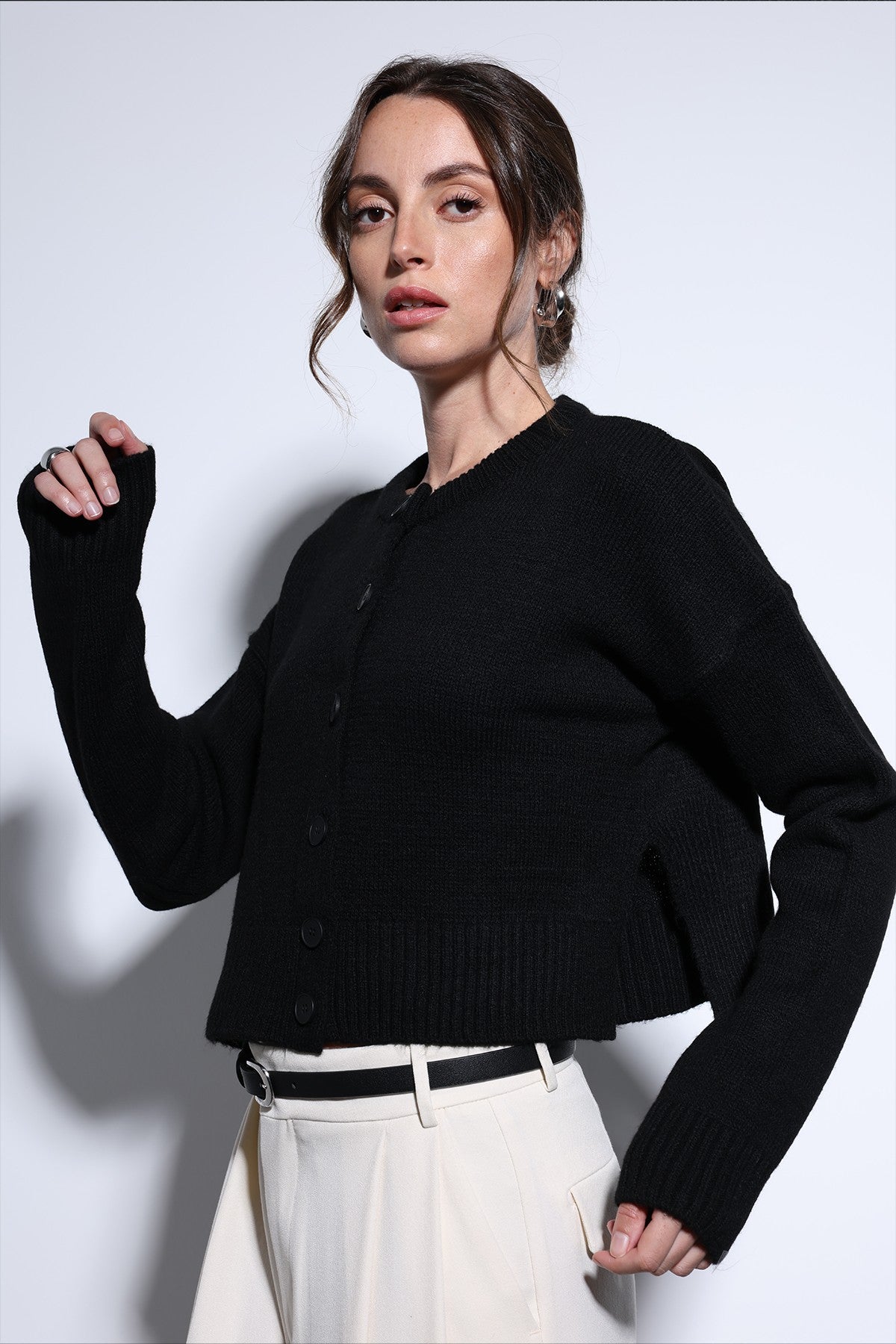 Antioch Slit-Knit Women's Sweater