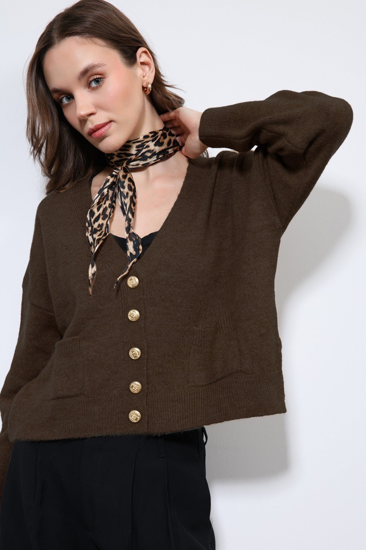 Antioch Wool-Blend Cardigan