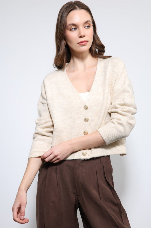 Antioch Wool-Blend Cardigan
