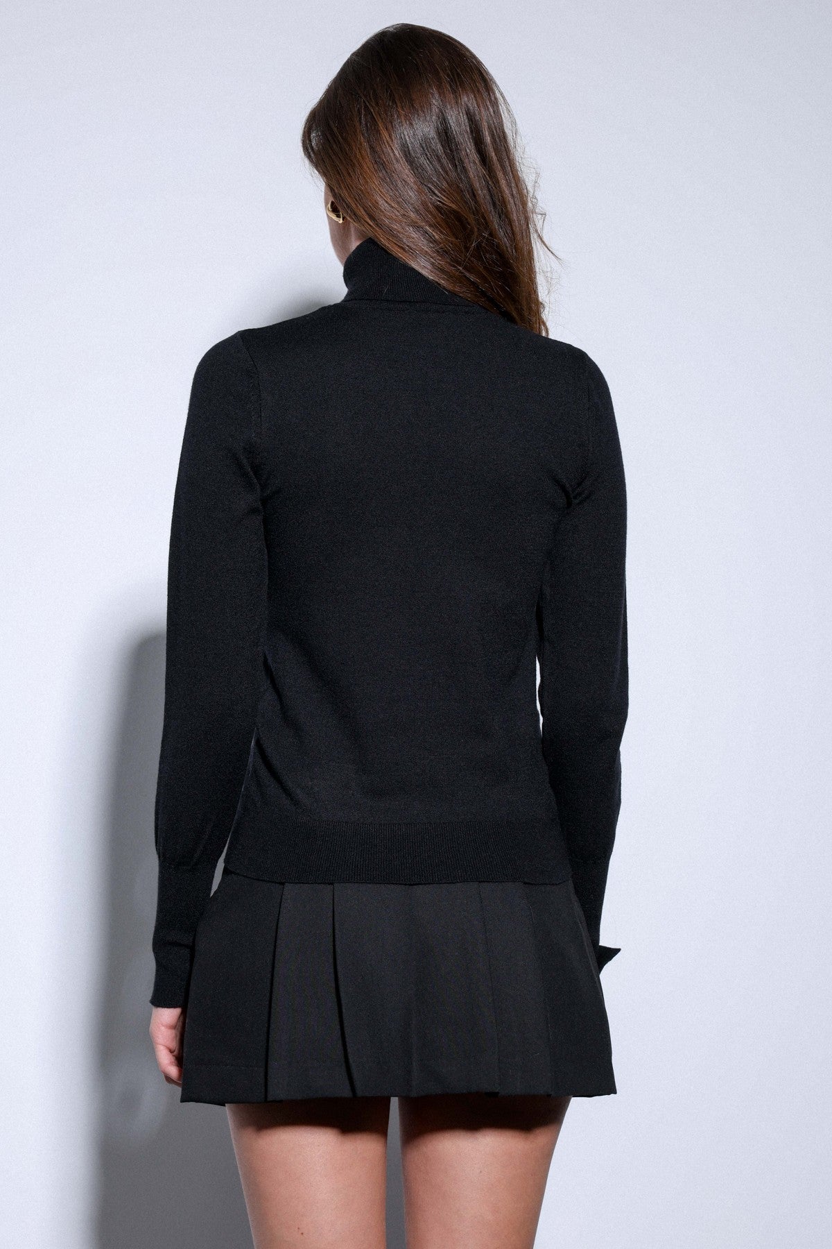 Antioch Stand-Up Collar Knit Sweater
