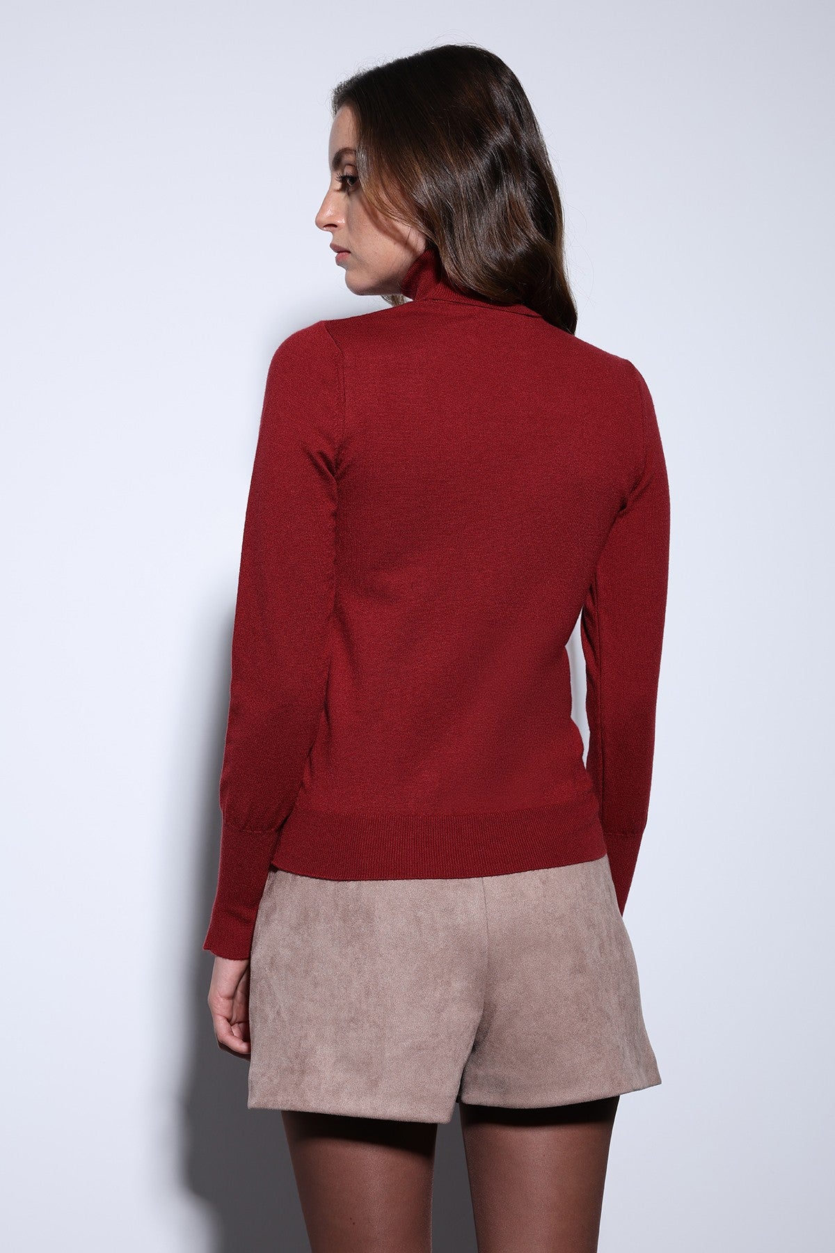 Antioch Stand-Up Collar Knit Sweater