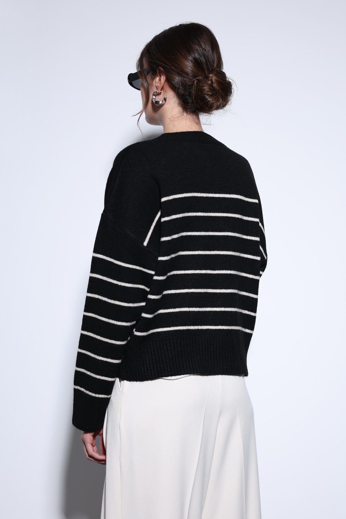 Antioch Striped Knit Sweater