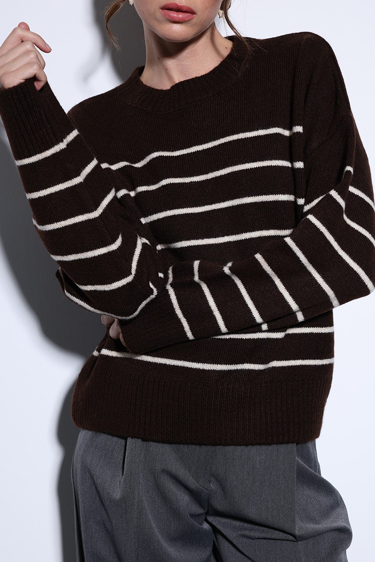 Antioch Striped Knit Sweater