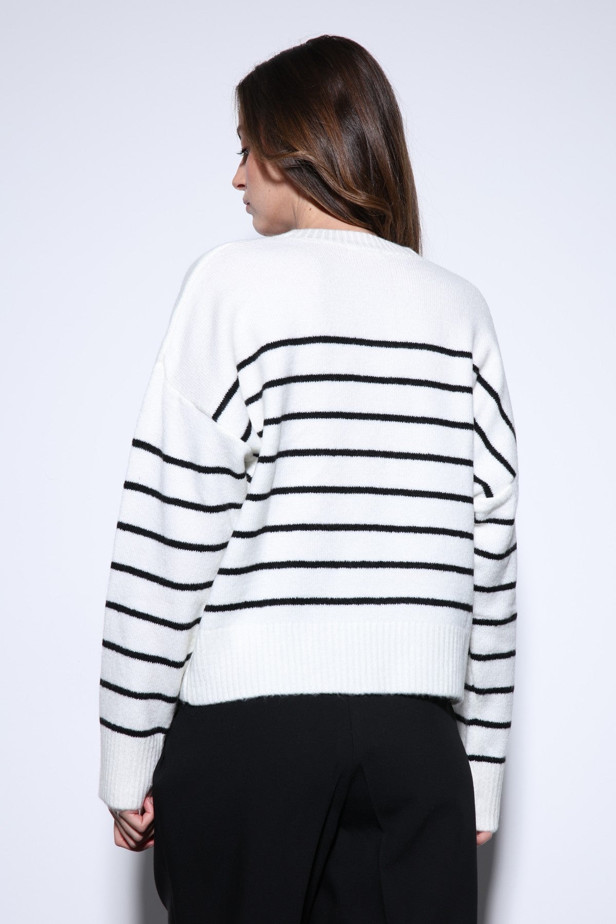 Antioch Striped Knit Sweater