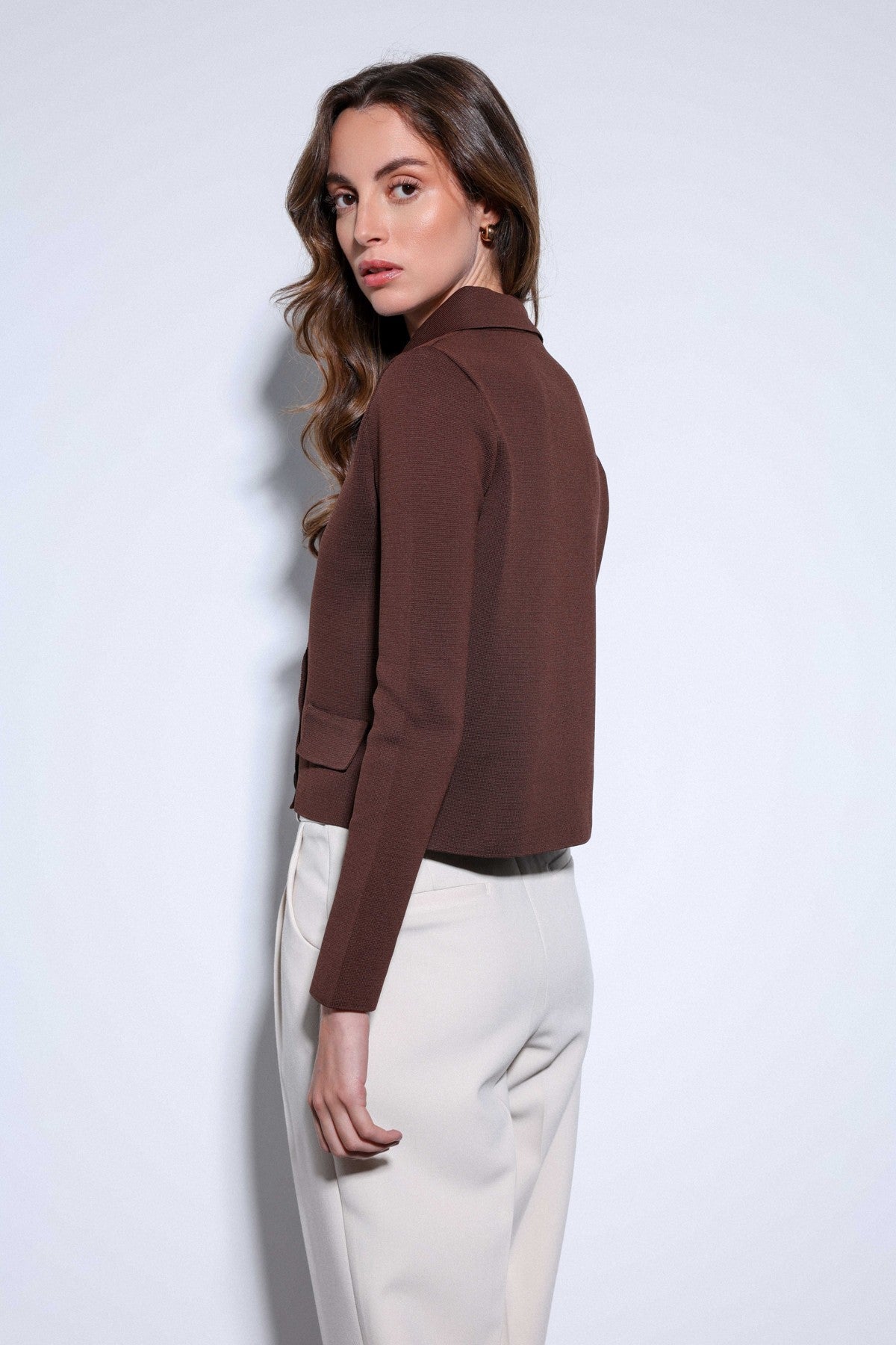 Antioch Cross-Over Women's Knit Cardigan