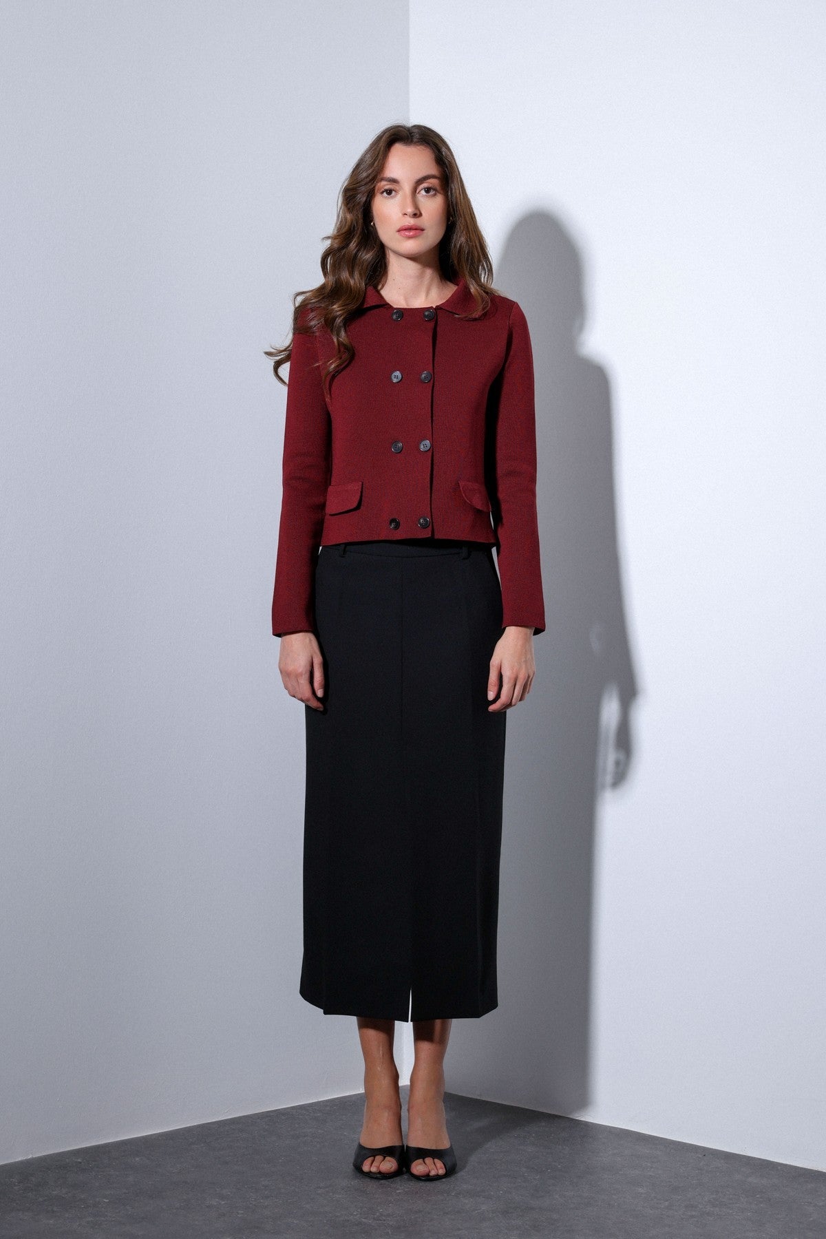 Antioch Cross-Over Women's Knit Cardigan