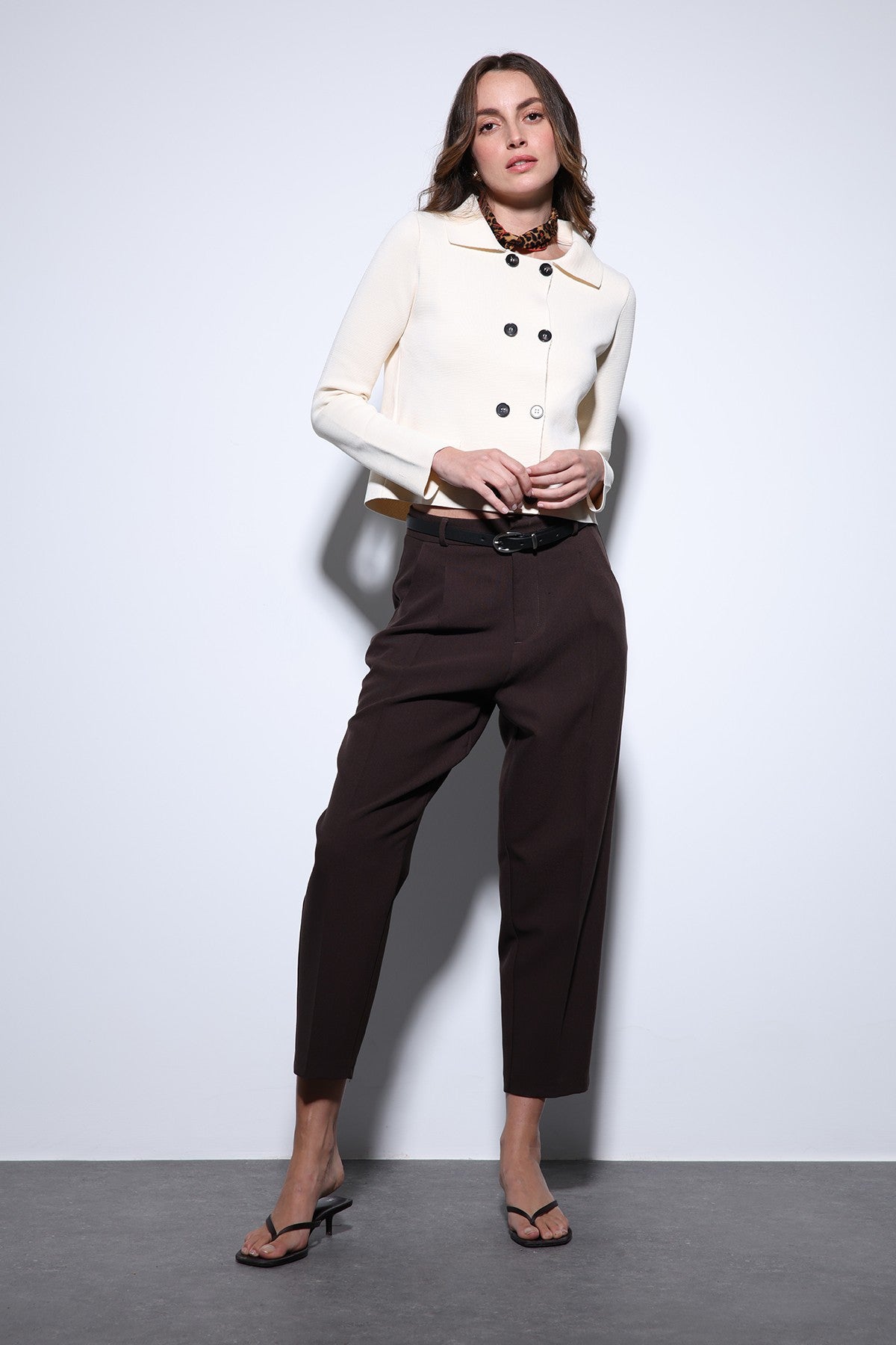 Antioch Cross-Over Women's Knit Cardigan