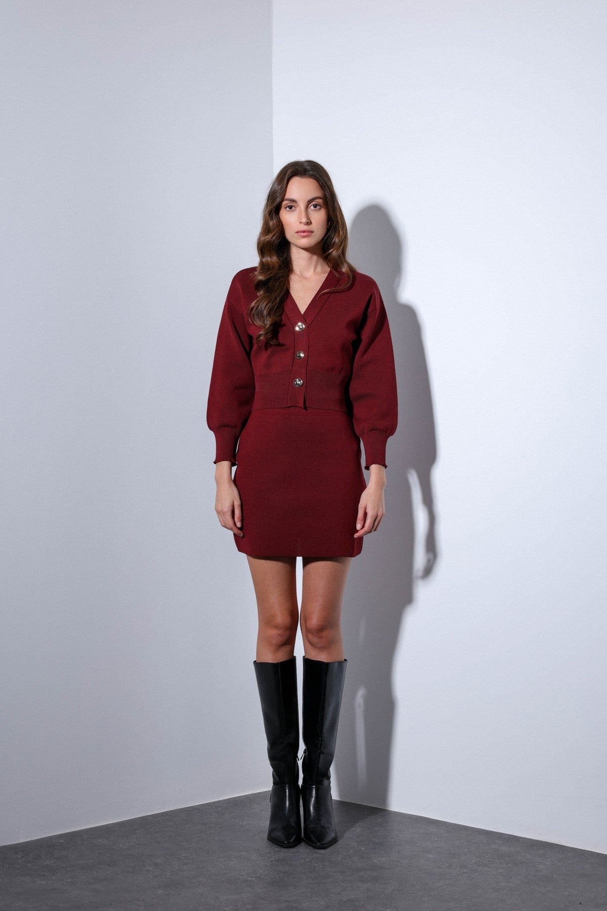 Antioch Metal-Button Women's Knit Cardigan