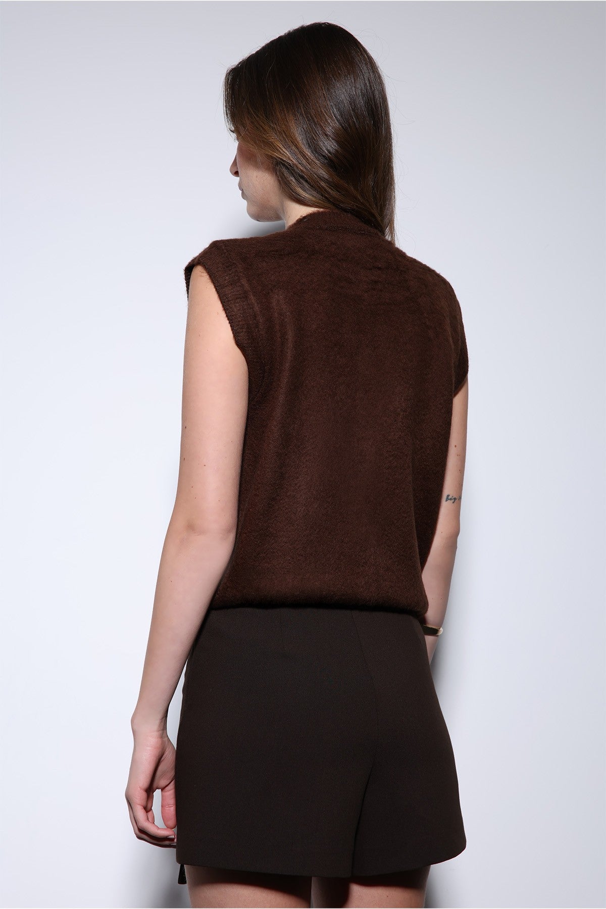 Antioch-Textured Women's Knit Vest