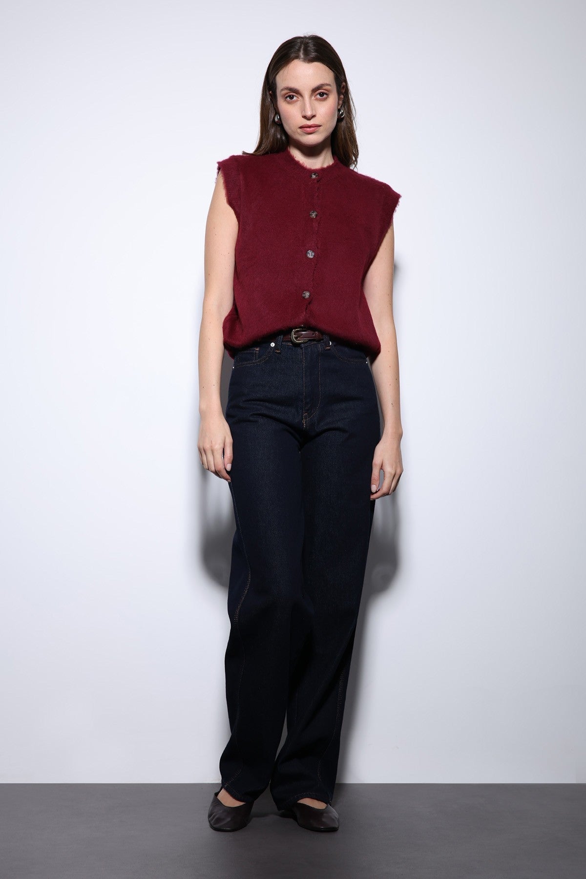 Antioch-Textured Women's Knit Vest