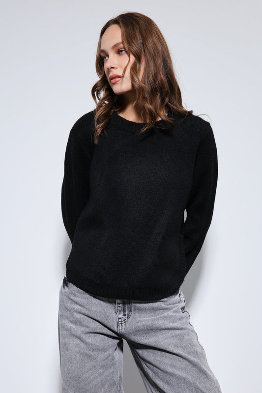 Antioch Knitted Sweater with Button Details