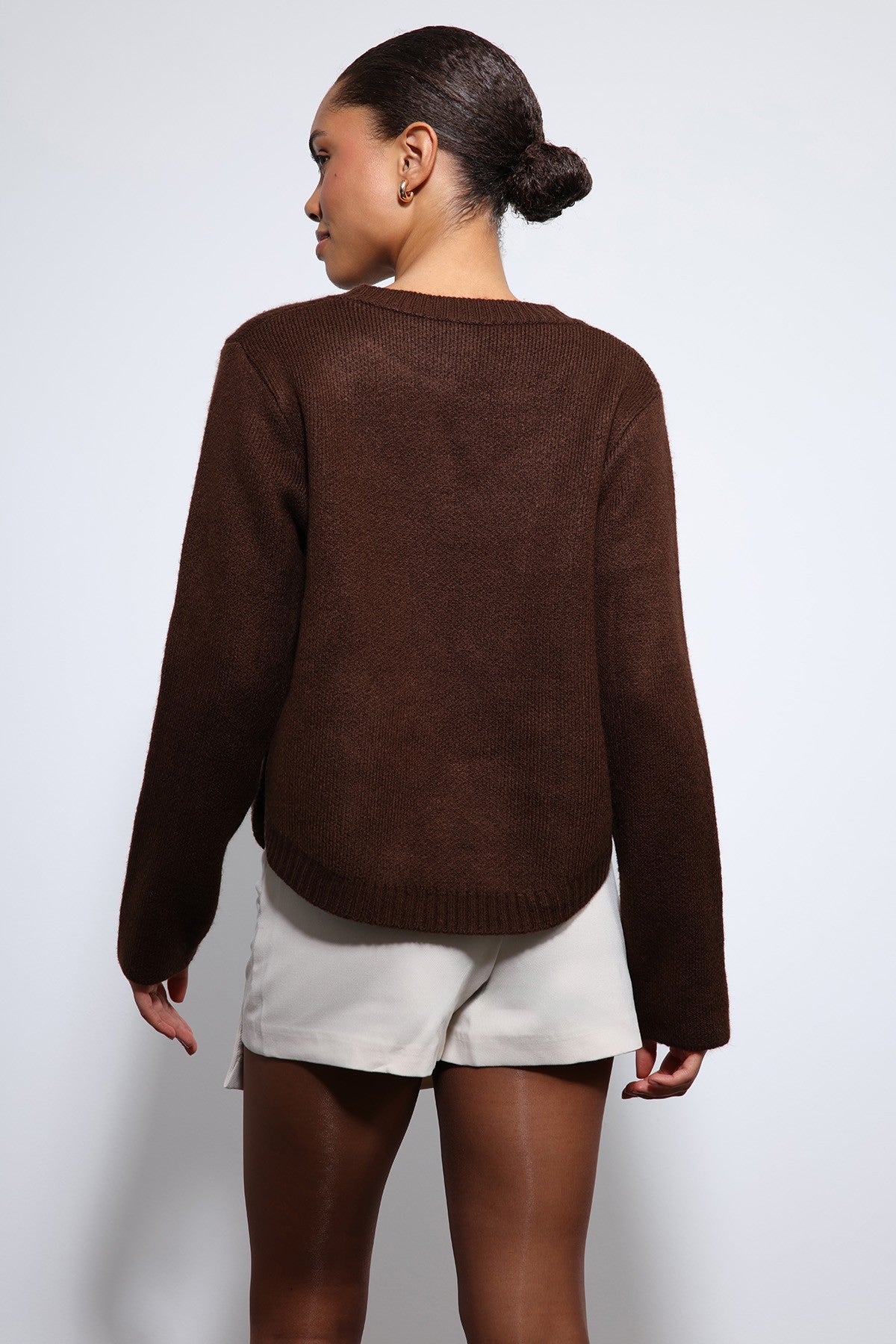 Antioch Knitted Sweater with Button Details