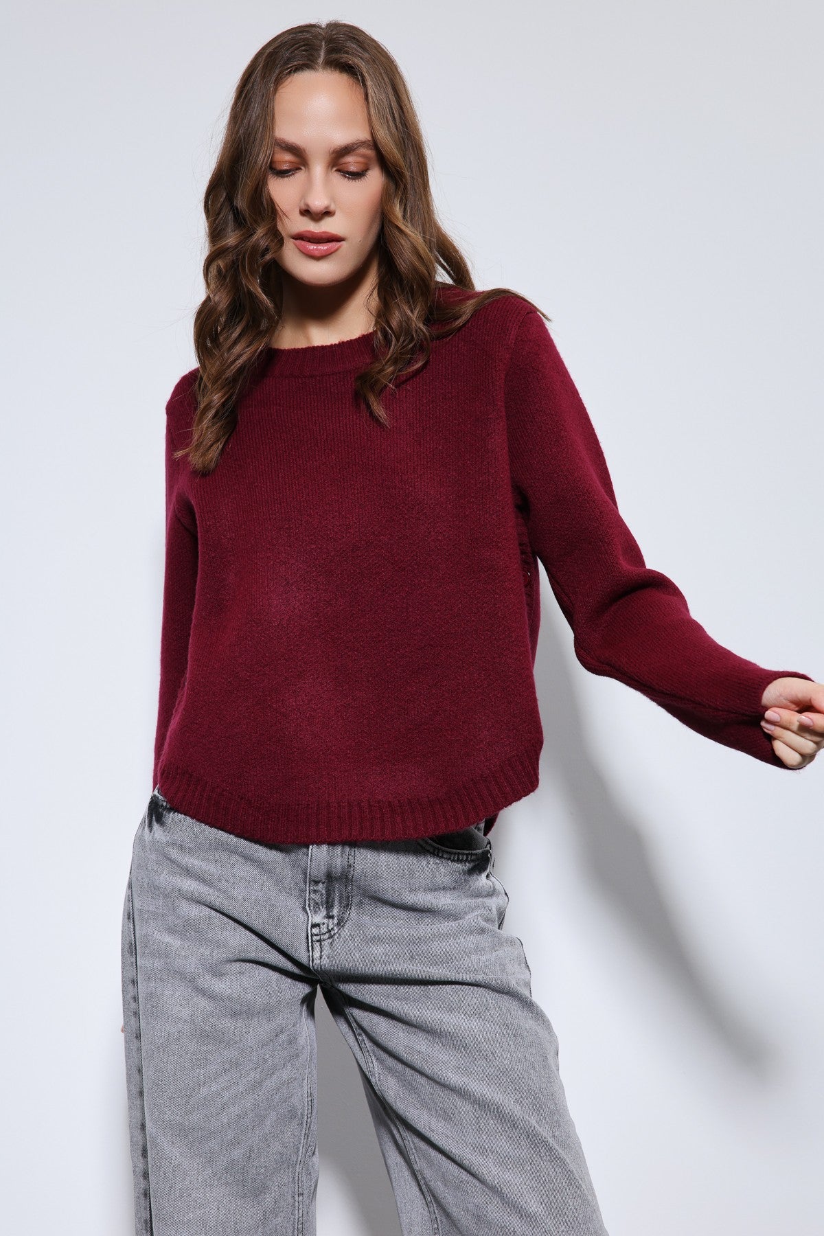 Antioch Knitted Sweater with Button Details