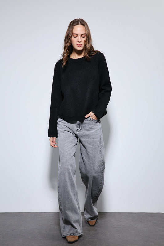 Antioch Knitted Sweater with Button Details
