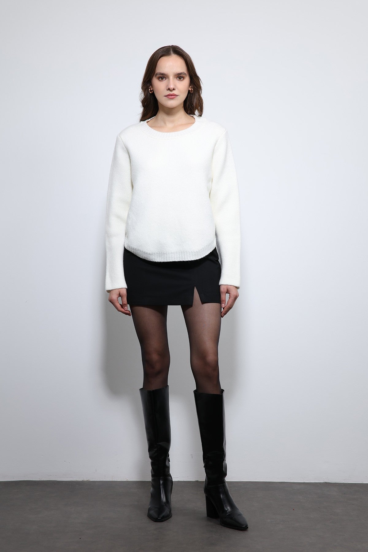 Antioch Knitted Sweater with Button Details