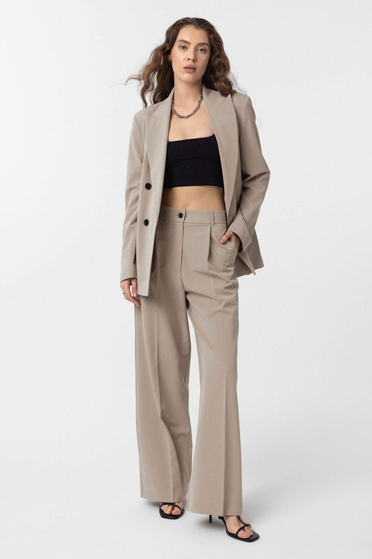 Antioch Regular-Fit Double-Breasted Women's Blazer Jacket