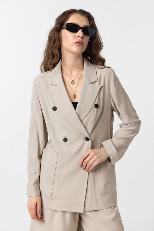 Antioch Kruvaze Women's Blazer Jacket