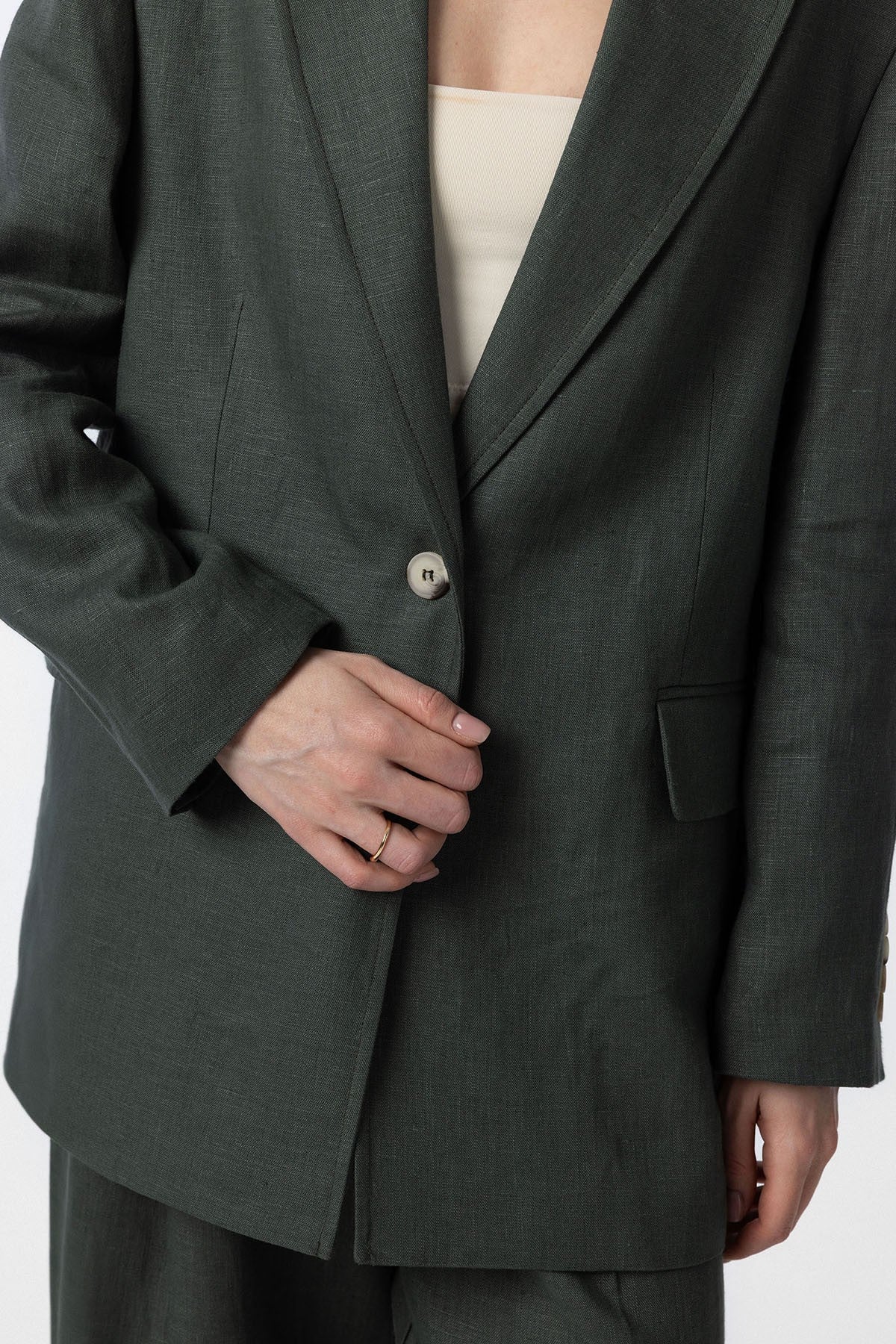 Antioch 100% Linen Women's Blazer Jacket