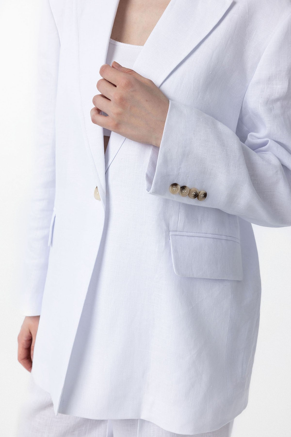Antioch 100% Linen Women's Blazer Jacket