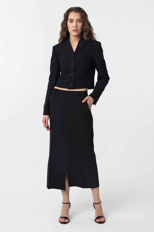 Antioch Crop Women's Blazer Jacket