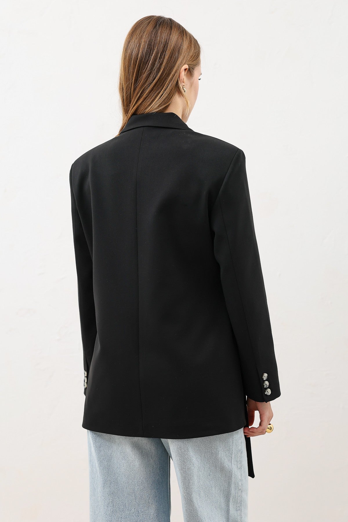 Antioch Women's Belted Blazer