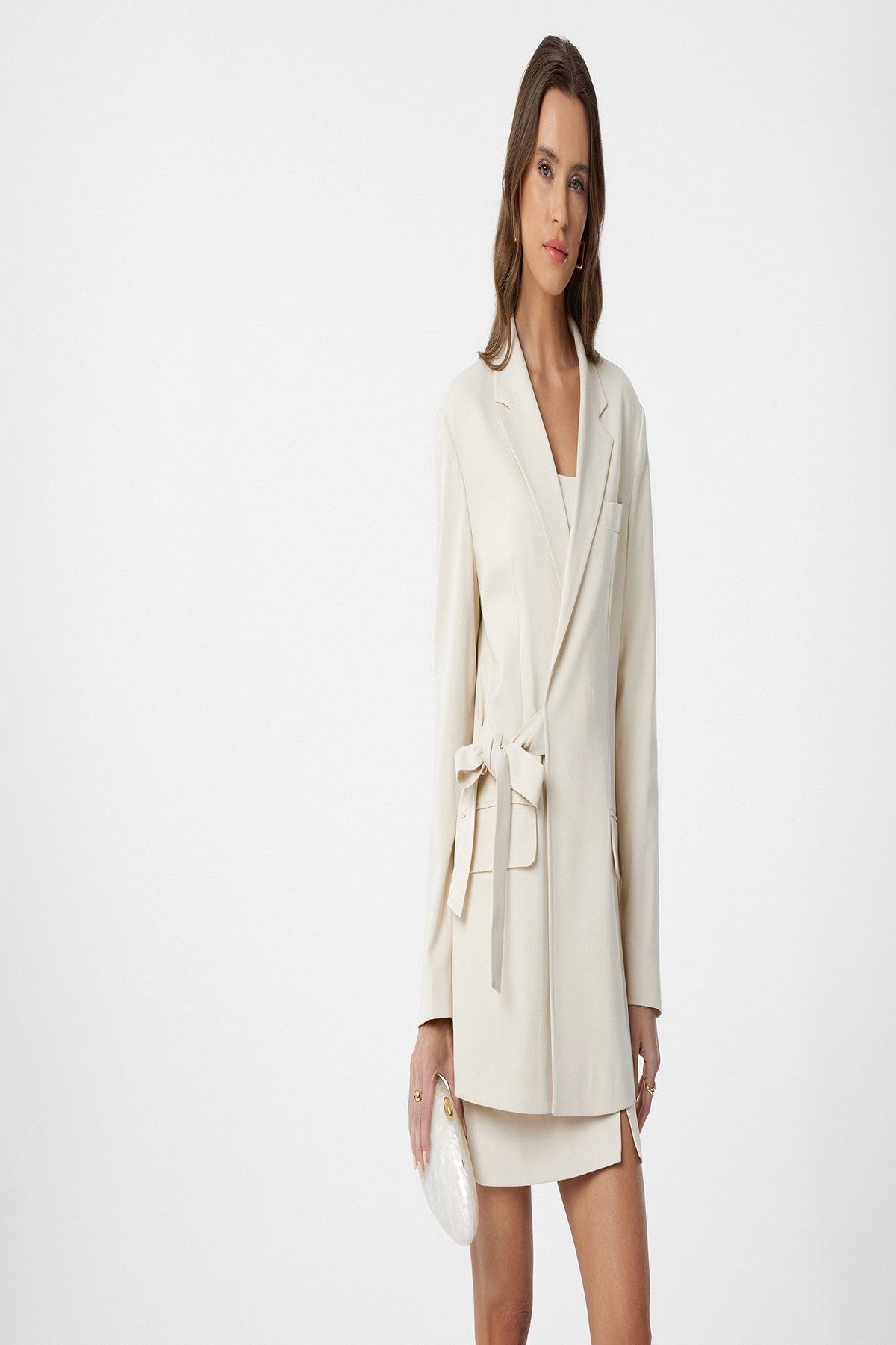 Antioch Women's Belted Blazer