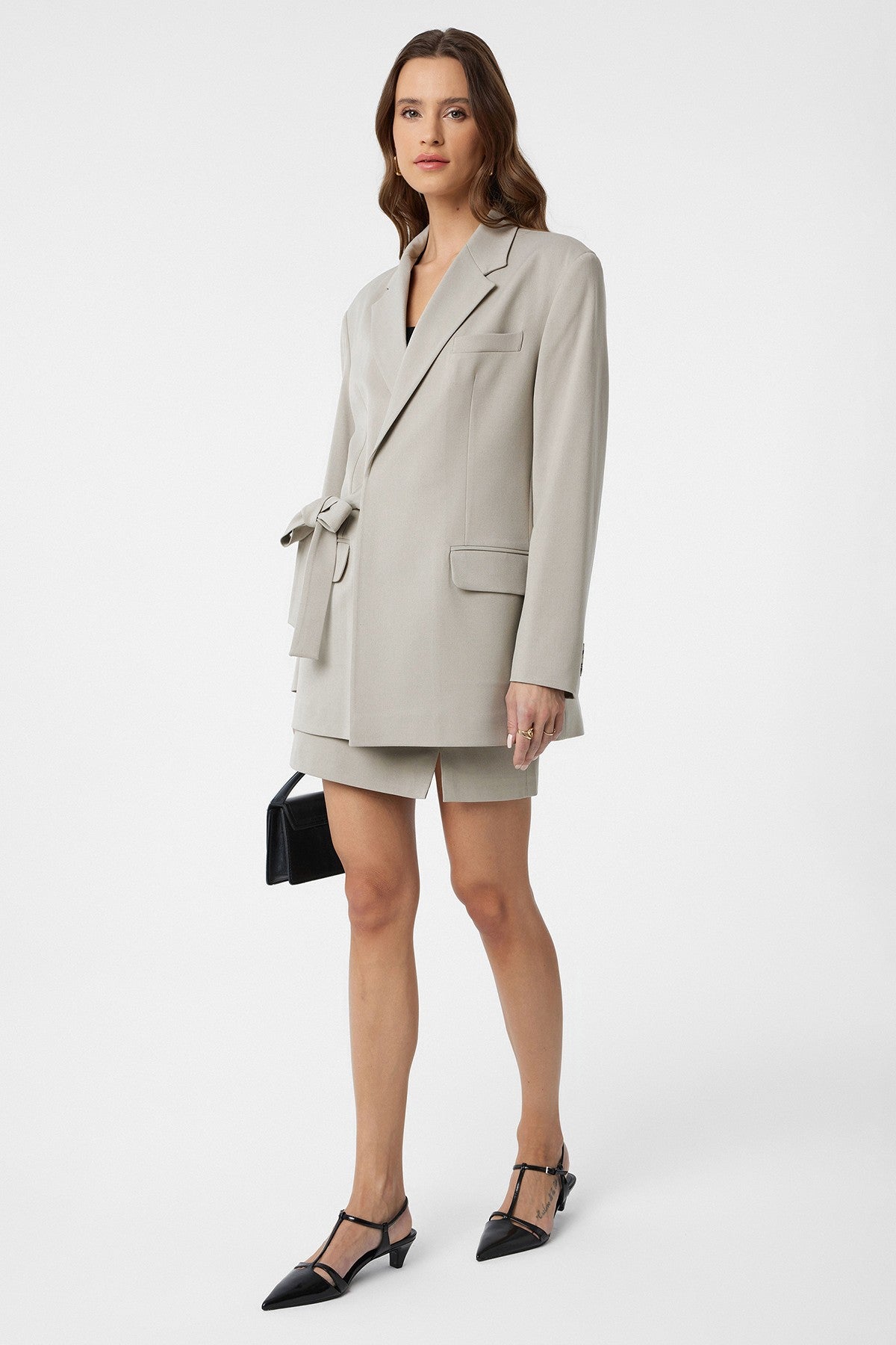 Antioch Women's Belted Blazer