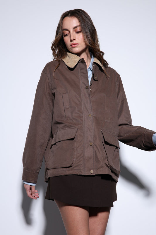 Antioch Contrast Collar Women's Jacket