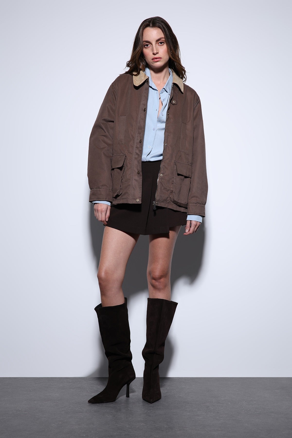 Antioch Contrast Collar Women's Jacket