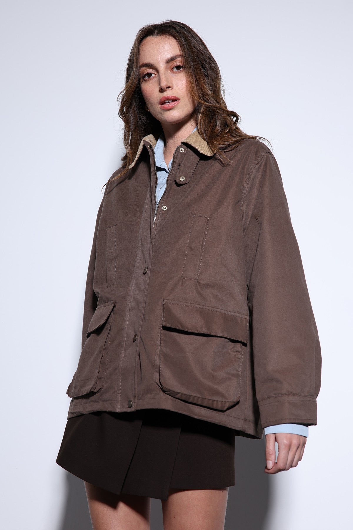 Antioch Contrast Collar Women's Jacket