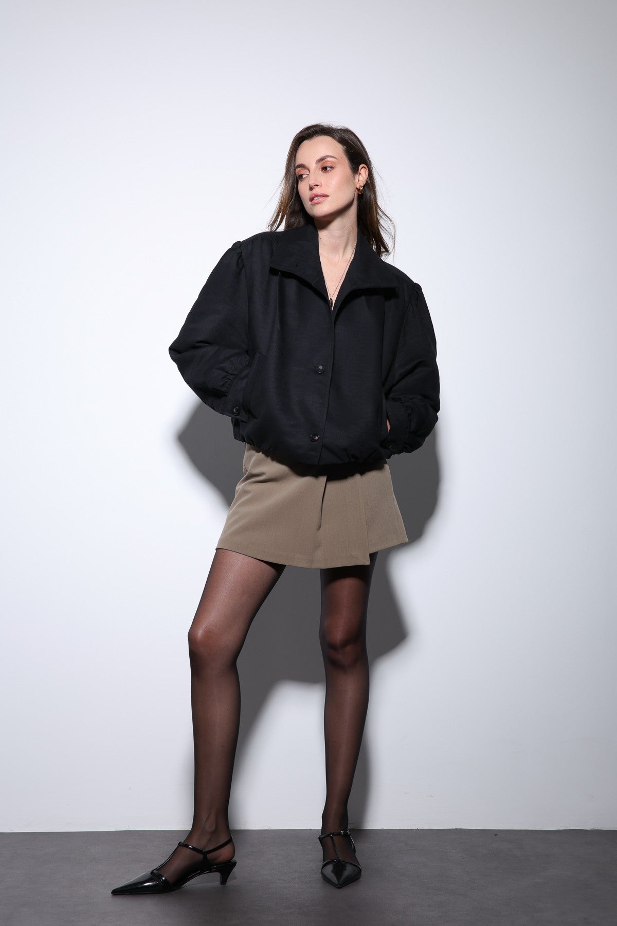 Antioch Suede-Look Women's Bomber Jacket