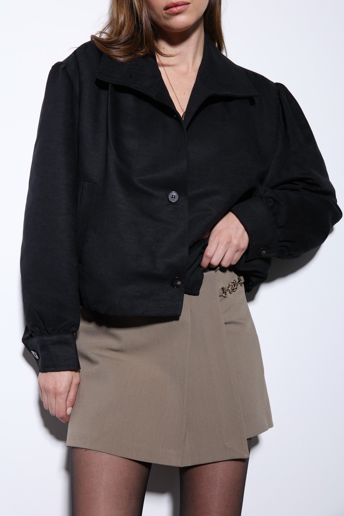 Antioch Suede-Look Women's Bomber Jacket