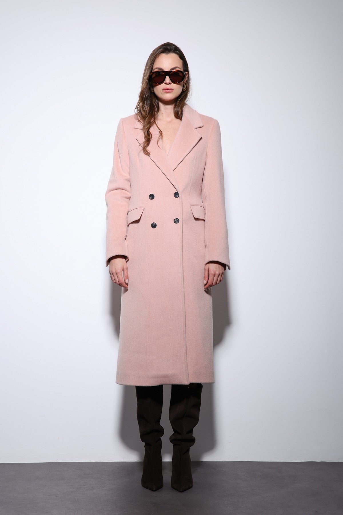 Antioch Women's Wool-Blend Double-Breasted Coat