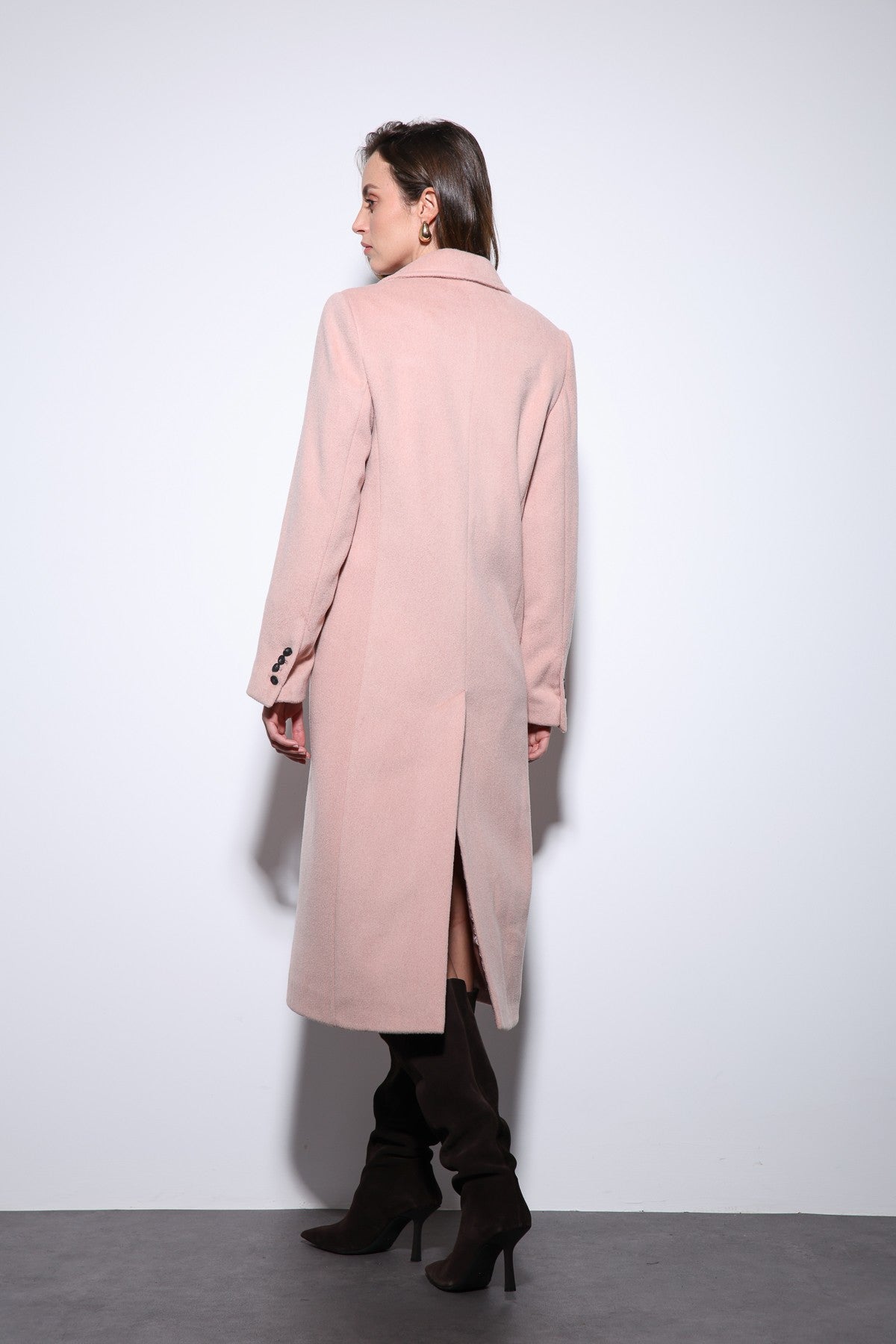 Antioch Women's Wool-Blend Double-Breasted Coat