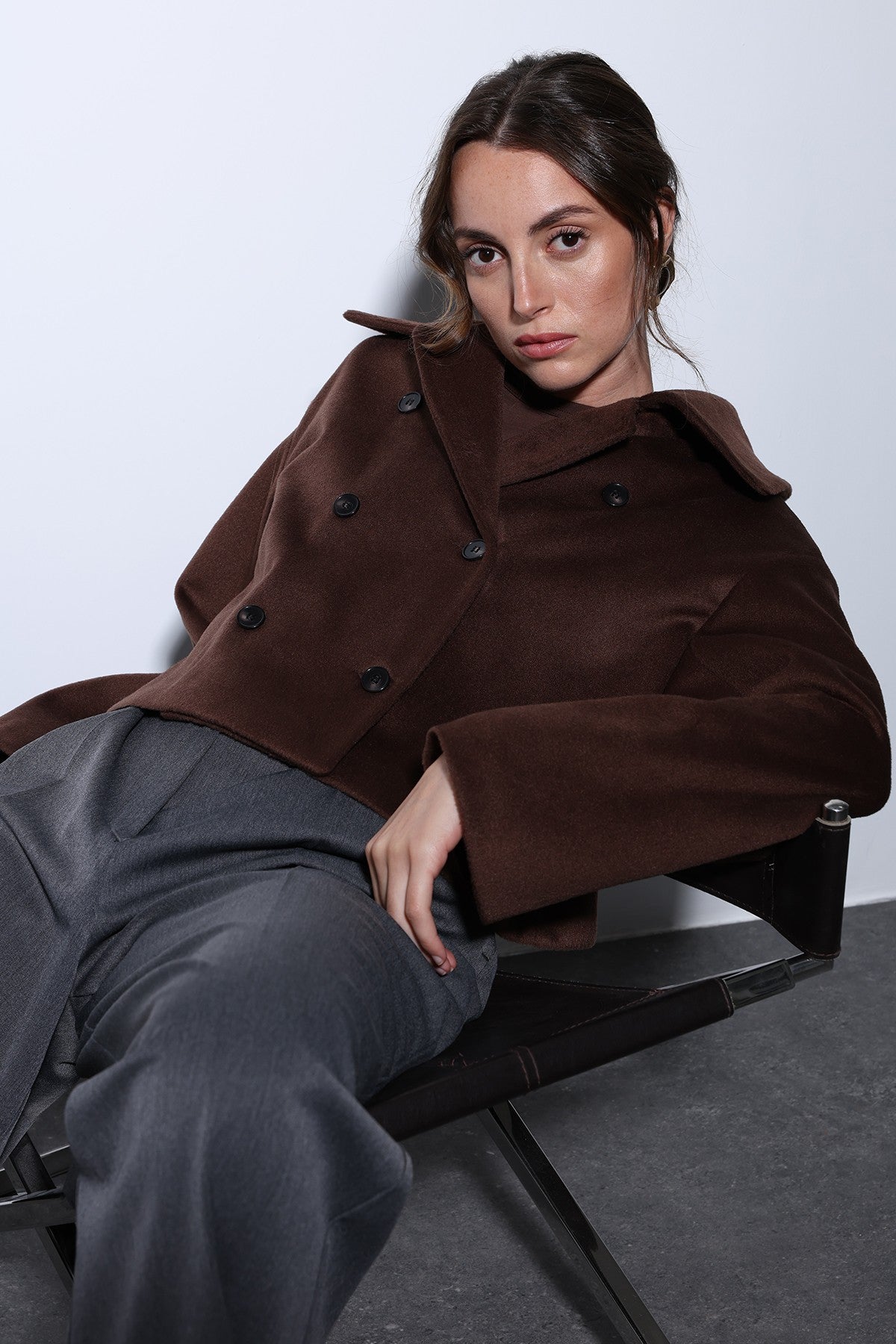 Antioch Women's Short Cross-Over Coat