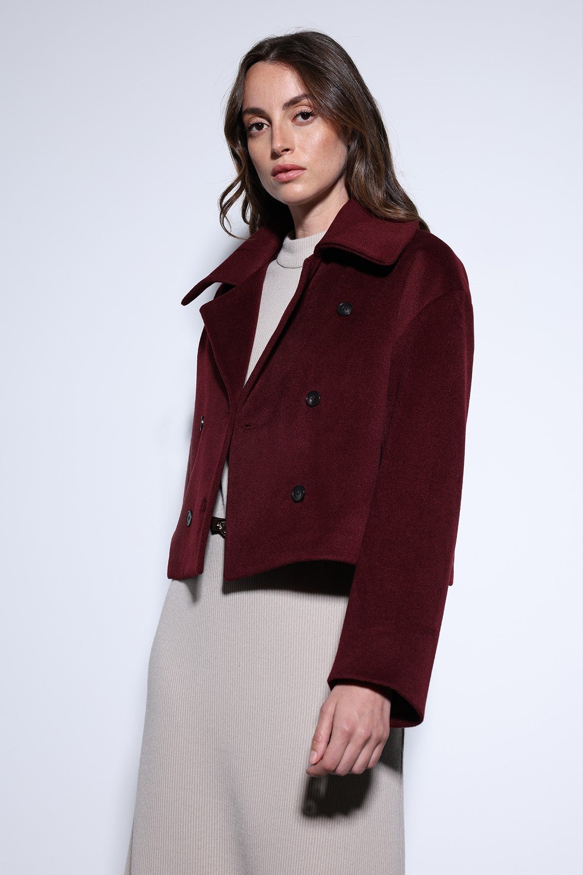 Antioch Women's Short Cross-Over Coat