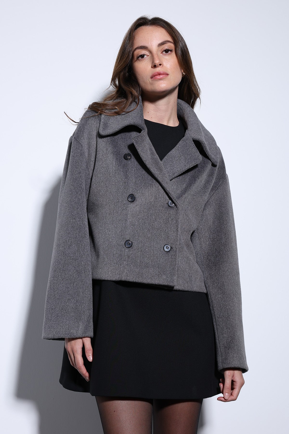 Antioch Women's Short Cross-Over Coat