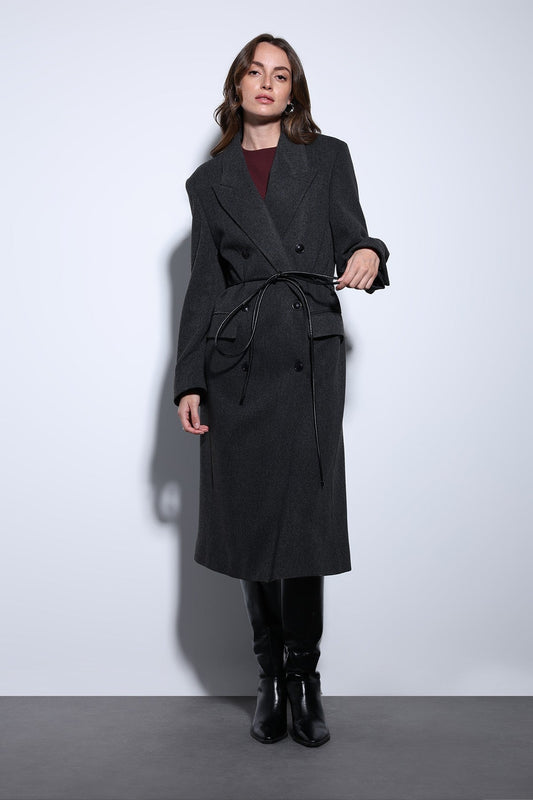 Antioch Arched Double-Breasted Women's Coat