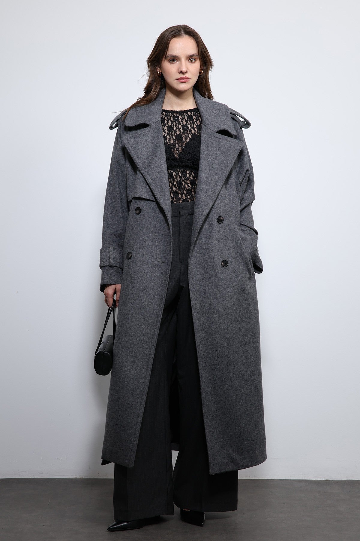 Antioch Oversized Belted Coat